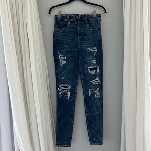American eagle the dream Jean curvy super high rise jeggings!